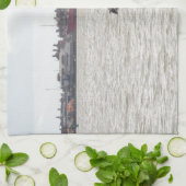 Linge De Cuisine Oies sauvages (Plié)