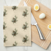 Linge De Cuisine Oiseau de cèdre, Cèdre, cire Audubon Oiseaux d'Amé (Quart Plié)