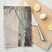 Linge De Cuisine Oiseau de Courlis à long bec Audubon (Quart Plié)