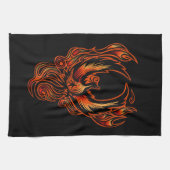 Linge De Cuisine Oiseau De Feu (Horizontal)