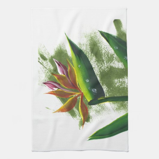 Linge De Cuisine Oiseau du paradis (Vertical)