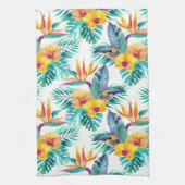Linge De Cuisine Oiseau du paradis et du motif d'orchidée (Vertical)