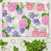 Linge De Cuisine Oiseau et fleurs (Plié)