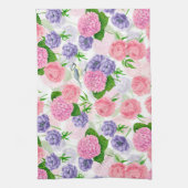 Linge De Cuisine Oiseau et fleurs (Vertical)