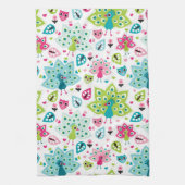 Linge De Cuisine oiseau et hibou de paon (Vertical)