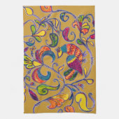 Linge De Cuisine Oiseau nordique (Vertical)