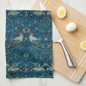 Linge De Cuisine Oiseau par William Morris, textile artistique vint (Quart Plié)