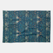 Linge De Cuisine Oiseau par William Morris, textile artistique vint (Horizontal)