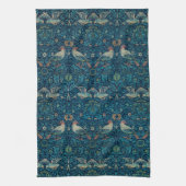 Linge De Cuisine Oiseau par William Morris, textile artistique vint (Vertical)