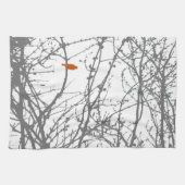 Linge De Cuisine Oiseau sur un érable (Horizontal)