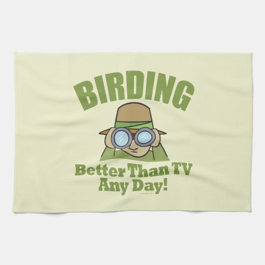 Linge De Cuisine Oiseaux (Horizontal)