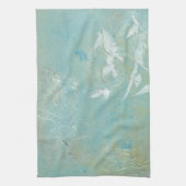 Linge De Cuisine Oiseaux blancs à travers le ciel bleu (Vertical)