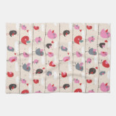 Linge De Cuisine Oiseaux dans l'amour (Horizontal)