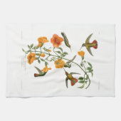 Linge De Cuisine Oiseaux d'Audubon d'oiseau de ronflement de (Horizontal)