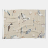Linge De Cuisine Oiseaux de mer (Horizontal)