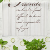 Linge De Cuisine Oiseaux et amis (Plié)