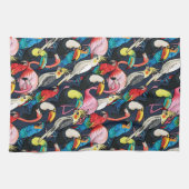 Linge De Cuisine Oiseaux exotiques (Horizontal)