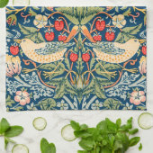 Linge De Cuisine Oiseaux & Fleurs Wm Morris (Plié)