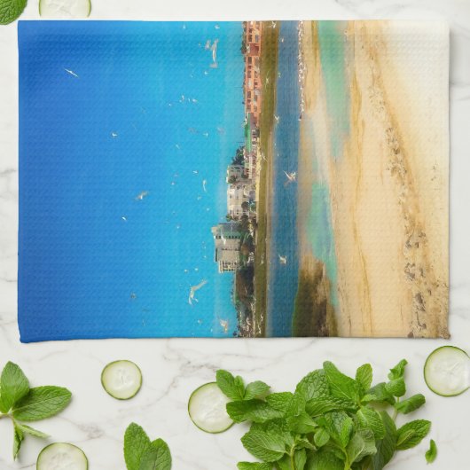 Linge De Cuisine Oiseaux Partout (Plié)