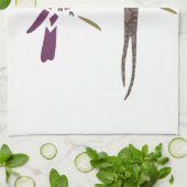 Linge De Cuisine Oiseaux sur une branche (Plié)