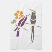 Linge De Cuisine Oiseaux sur une branche (Vertical)