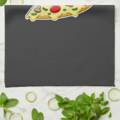 Linge De Cuisine Ok, Mais D'abord Pizza (Plié)