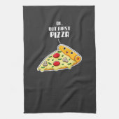 Linge De Cuisine Ok, Mais D'abord Pizza (Vertical)