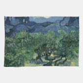 Linge De Cuisine Olive Trees par Van Gogh (Horizontal)