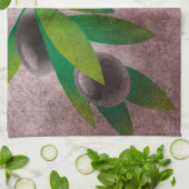 Linge De Cuisine Olives de l'Italie (Plié)