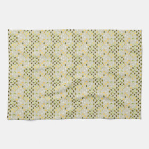 Linge De Cuisine Olives fraîches tranches de citron et cubes de fro