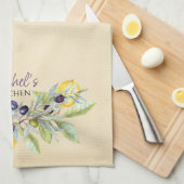 Linge De Cuisine Olives toscanes aux citrons (Quart Plié)