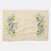 Linge De Cuisine Olives toscanes aux citrons (Horizontal)