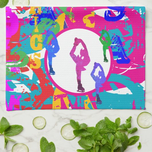 LINGE DE CUISINE OLYMPIC SKATING  (Plié)