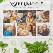 Linge De Cuisine Oma We Lots Hearts Modern Photo Collage (Plié)