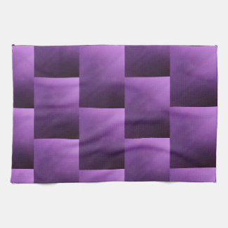 Linge De Cuisine Ombre Abstrait à brumes violettes