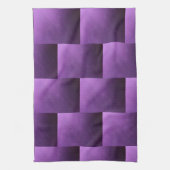 Linge De Cuisine Ombre Abstrait à brumes violettes (Vertical)