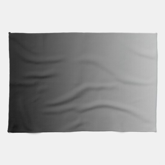 Linge De Cuisine Ombre Grise (Horizontal)
