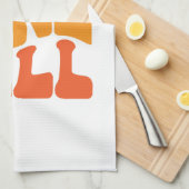 Linge De Cuisine On A L'Impression D'Une Chute (Quart Plié)