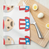 Linge De Cuisine oncle sam emoji (Quart Plié)