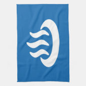 Linge De Cuisine Onsen ♨ Hot Spring 温 泉 Japonais (Vertical)