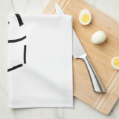 Linge De Cuisine Oops Shrug Emoticon ; -\_(シ)_/ (Quart Plié)