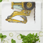 Linge De Cuisine Opérateur de pelle rétro (Plié)