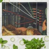 Linge De Cuisine Opérateur de tableau de bord téléphonique, entrepr (Plié)