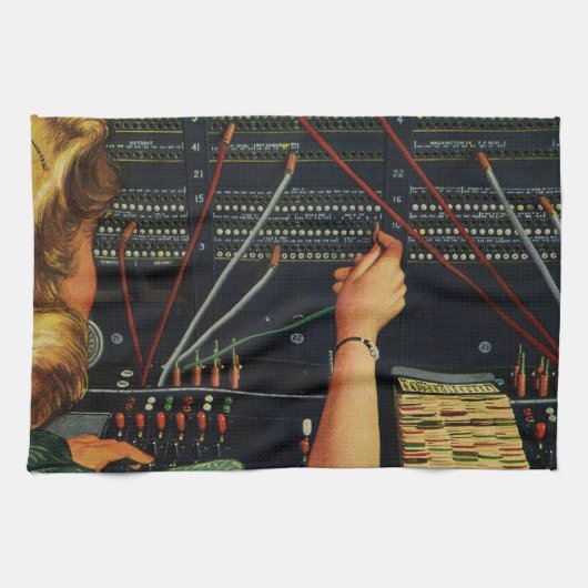 Linge De Cuisine Opérateur de tableau de bord téléphonique, entrepr (Horizontal)