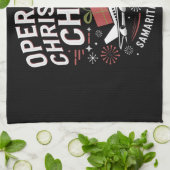 Linge De Cuisine Opération Noël Enfant drôle Famille correspondant (Plié)