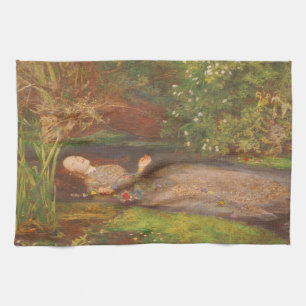 Linge De Cuisine Ophélie de Millais, Art Victorien Vintage