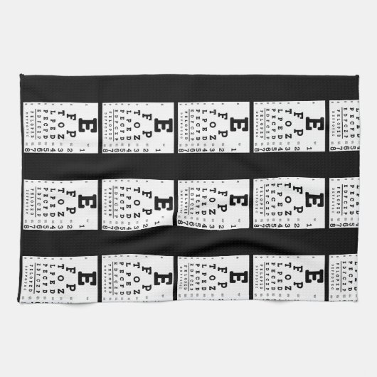 Linge De Cuisine Optométriste (Horizontal)