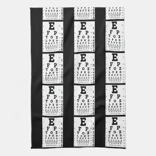 Linge De Cuisine Optométriste (Vertical)