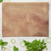 Linge De Cuisine Or Abstrait Et Rust Art (Plié)