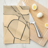 Linge De Cuisine Or brisé moderne cool (Quart Plié)